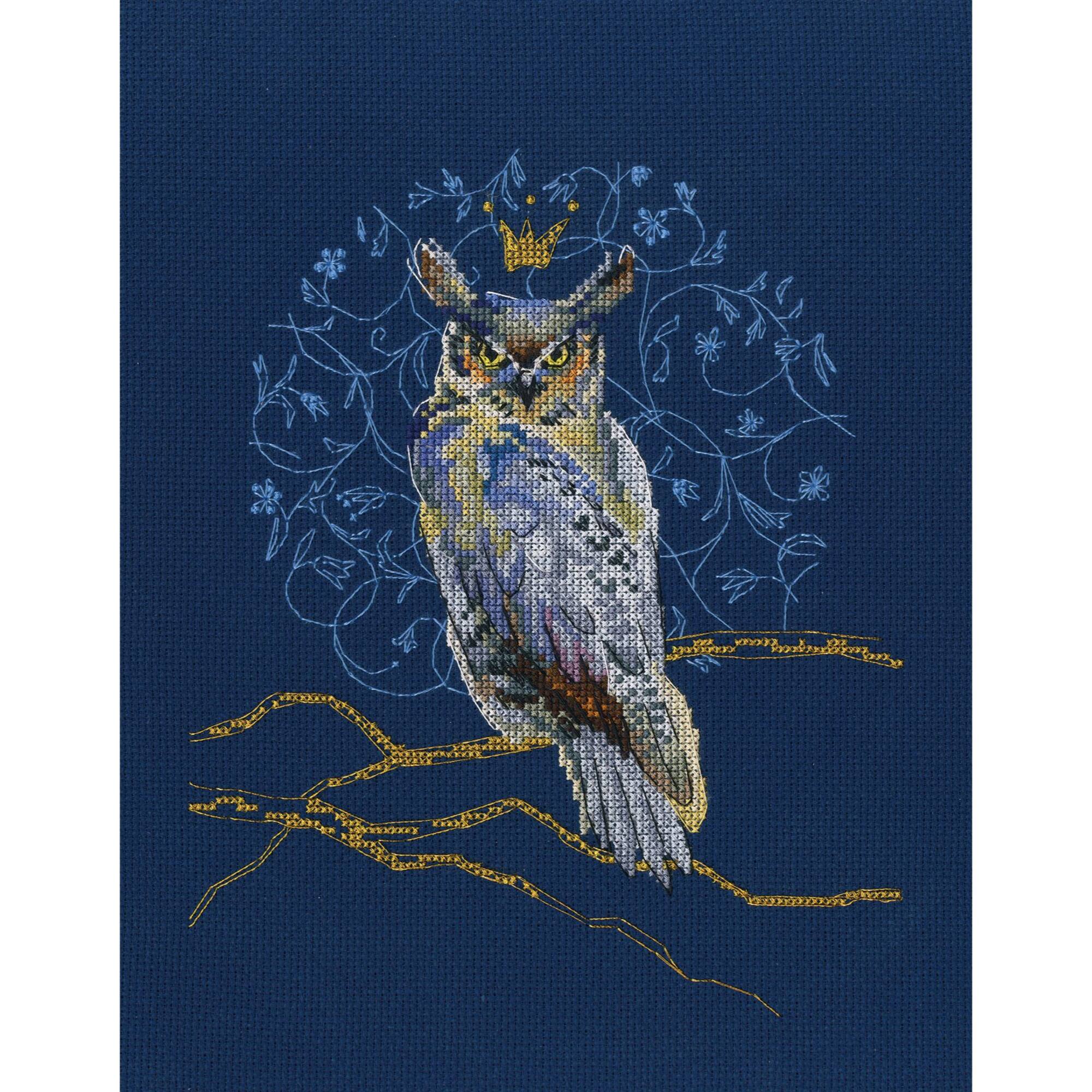 RTO King Eagle Owl Cross Stitch Kit